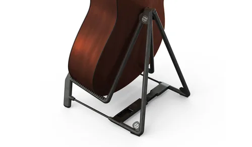K&M A-Gitarren-Ständer 17580«Heli 2 Schwarz - Material: Metall - Kunststoff - Höhenverstellbar: Nein