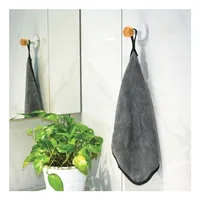 spirella Handtuchhaken Iana Weiss Matt Bambus - Art: Haken - Klebehaftung: Permanent - Maximale Tragkraft: 1 kg - Detailfarbe: Weiss matt - Material: Bambus - Edelstahl - Widerstandsfähigkeit: Keine Angabe