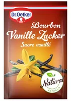 Dr.Oetker Bourbon Vanille Zucker 3 Beutel - Produktionsland: Deutschland - Zertifikate: Keine Zertifizierung - Produkttyp: Vanille-Zucker - Verpackungseinheit: 3 Stück - Packungsgrösse: 2.67 g - Fairtrade: Nein