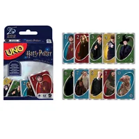Mattel Spiele Kartenspiel UNO Harry Potter - Sprache: Deutsch - Kategorie: Logikspiel - Partyspiel - Altersempfehlung ab: 7 Jahren - Spieldauer: 15 min - Min. Anzahl Spieler: 2 - Max. Anzahl Spieler: 10