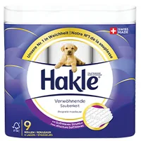 HAKLE Toilettenpapier 4161748 Verwöhnende Sauberkeit 9 Rl.