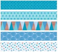 Heyda Washi Tape Triangle Azur Blau - Detailfarbe: Blau - Länge: 3 m - Set: Ja - Breite: 12 mm