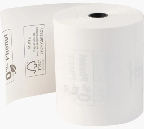 EXACOMPTA Rolle Thermo Papier 10 Stk. 43818E 80x80mmx76m für Kasse