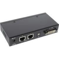 InLine DVI USB KVM Extender - Verlängerung über UTP - mit Audio - bis 50m