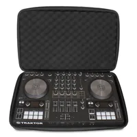 UDG GEAR U8309BL audio equipment case DJ controller Hard case Ethylene-vinyl acetate (EVA) foam, Fleece Black