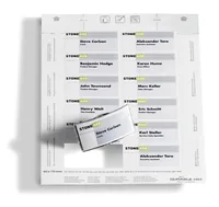 Durable for name Badge Inserts 40 x 75 mm
