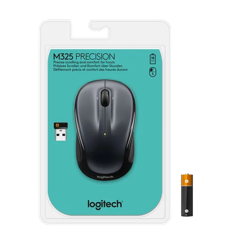 Logitech M325 - Color Collection Limited Edition - Maus - optisch - 3 Tasten - kabellos - 2.4 GHz - kabelloser Empfänger (USB)