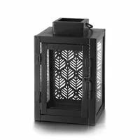 Balthasar 441255.023 lantern Candle Black