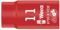 VDE Zyklop-Steckschlüssel-Einsatz, 11mm, 3/8