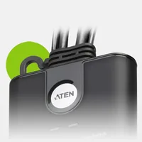 ATEN KVM Switch CS22U-HF 2 Port USB/HDMI Kabel