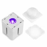 BeamZ Pro Scheinwerfer KUBE20WH - Typ: Bodenstrahler - Leuchtmittel: LED - Ausstattung: Integrierter Akku - Wasserdicht IP65 - DMX-fähig