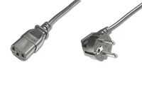 Digitus AK-440109-008-S cavo di alimentazione Nero 0,75 m Accoppiatore C13 IEC C13