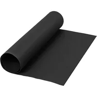 Creativ Company Lederpapier Rolle, 350 g, 1 Stück, Schwarz - Papierformat: 50 x 100 cm - Selbstklebend: Nein - Papierfarbe: Schwarz - Papiertyp: Lederpapier - Mediengewicht: 350 g/m² - Verpackungseinheit: 1 Stück