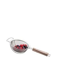 GEFU GF15505 kitchen strainer Stainless steel, Walnut wood