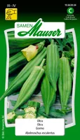 Samen Mauser Samen Okra - Bio: Nein - Sonneneinstrahlung: Sonnig - halbschattig - Aussaatzeit: April - März - Gemüsegruppen: Fruchtgemüse - Saattyp: Saatgut - Erntezeit: September - August - Oktober