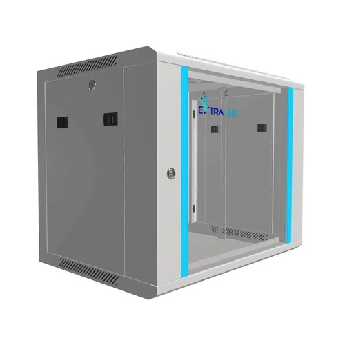 Extralink Cabinet rack EX.8574 400mm 600mm 450 mm hanging Openable 19'' 9U Da parete Grigio