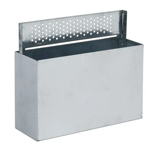 Relaxdays 10030684 cendrier Rectangulaire Fer