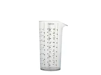 Rosti Messbecher 10 dl, Transparent - Produkttyp: Messbecher - Materialtyp: Kunststoff - Material: Styrol-Acrylnitril-Copolymer (SAN) - Detailfarbe: Transparent - Set: Nein - Volumen: 10 dl