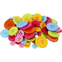 Creativ Company Knöpfe-Mix 500 g - Detailfarbe: Mehrfarbig