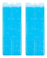KOOR Kühlelement Arctico M, Doppelpack Transparent - Breite: 9 cm - Detailfarbe: Blau - Länge: 25 cm