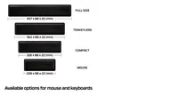 HyperX Wrist Rest - Keyboard - Compact 60% 65%