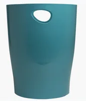 Exacompta Ecobin skandi waste paper basket - pacific blue - new