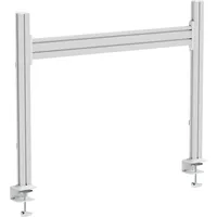 InLine Slatwall Tischhalterung - Panel Aluminium 1m inkl. 2 Stützen 0,86m