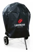Landmann Abdeckhaube Premium 90 x 70 x 70 cm – Schwarz - Kompatible Hersteller: Landmann - Detailfarbe: Schwarz - Material: Polyester