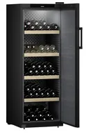 Liebherr Weinklimaschrank WSbl 5001 GrandCru Rechts/Wechselbar - Beleuchtung: Ja - Energieeffizienzklasse EnEV 2020: E - Bauart: Freistehend - Einbaunormen: Keine - Tiefe: 76.3 cm - Einbaumodell: Nein
