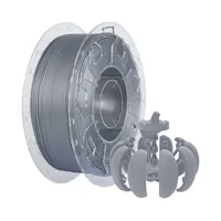 Creality Filament CR-PLA Silber, 1.75 mm, 1 kg - Material: PLA (Polylactid Acid) - Detailfarbe: Silber - Gewicht: 1 kg - Durchmesser: 1.75 mm - Materialeigenschaften: Standard