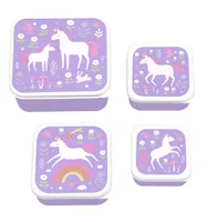 ALLC Lunch & Snackbox Set SBSEUD73 Unicorn dreams