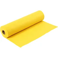 Creativ Company Bastelfilz 180-200 g, Gelb, 1 Rolle - Detailfarbe: Gelb - Filz Art: Bastelfilz