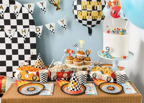 Partydeco Papierservietten Auto Gold, 33 x 33 cm, 12 Stück - Material: Papier - Grösse: 33 cm x 33 cm - Eigenschaften: Keine Eigenschaft - Anzahl Lagen: 3 - Motiv: Auto - Produkttyp: Papierservietten