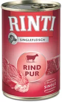 Rinti Nassfutter Singlefleisch Dose Rind Pur, 400 g - Tierbedürfnis: Verdauung - Magen & Darm - Geschmacksrichtung: Rind - Zertifikate: Keine Zertifizierung - Fleischsorte: Rind - Futtereigenschaft: Getreidefrei - Ohne künstliche Zusätze - Produkttyp: All