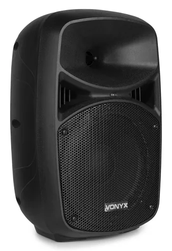 Vonyx PA-System VPS082A - Nennleistung: 400 W - Prinzip: Aktiv - Einsatzgebiete: Gastro / Gewerbe - Home-Party /-Disco - Ausstattung: Abnehmbares Mikrofon - Bluetooth Audio Streaming - USB Audio Streaming - Fernbedienbar - Anwendungsbereich: Entertainer -