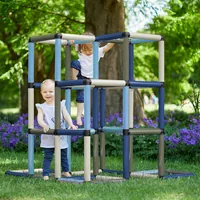 Quadro Spielturm Kletterpyramide HOME petrol - Produkttyp: Spielturm - Widerstandsfähigkeit: Witterungsbeständig - Altersempfehlung ab: 12 Monaten - Tiefe: 81 cm - Breite: 41 cm - Aussenanwendung: Ja