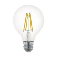 EGLO Leuchten Lampe 7.5 W E27 Warmweiss - Energieeffizienzklasse EnEV 2020: D - Lampensockel: E27 - Farbtemperatur Kelvin: 2700 K - Gesamtleistung: 7.5 W - Dimmbar: dimmbar - Zusätzliche Ausstattung: Keine