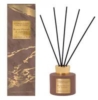 Stoneglow Duftstäbchen Black Pepper & Juniper 120 ml - Duft: Muskatnuss - Patchouli - Pfeffer - Sandelholz - Wacholder - Zedernholz - Volumen: 120 ml
