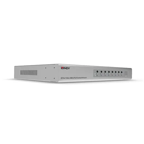 LINDY KVM Switch 8 Port VGA, USB PS2 Combo