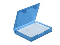 Delock Schutzgehäuse für 2.5? HDD / SSD blau - Zubehörtyp: Aufbewahrung