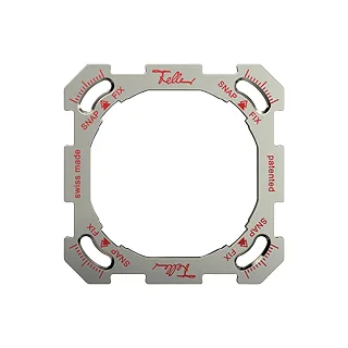 Feller EDIZIOliv Befestigungsplatte Befestigungssystem 1 x 1 - Anzahl Einheiten: 1 - Serie: EDIZIOliv - Typ: Befestigungsplatte