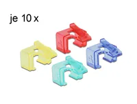 DELOCK Netzwerk RJ45 Reparatur Clip 40 Stück Set 1