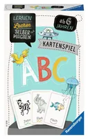 Ravensburger Kartenspiel ABC - Sprache: Deutsch - Kategorie: Kartenspiel - Lernspiel - Altersempfehlung ab: 6 Jahren - Spieldauer: 0 min - Min. Anzahl Spieler: 1 - Max. Anzahl Spieler: 4