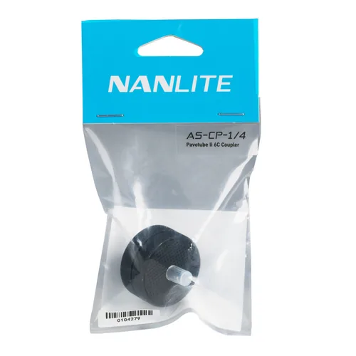 Nanlite Koppler AS-CP-1/4 - Detailfarbe: Schwarz