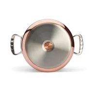 De Buyer Prima Matera Bratentopf Kupfer/Edels. hoch 24cm ind.