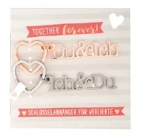 Sheepworld Schlüsselanhänger Du und Ich 2 Stück - Assortiert: Nein - Produkttyp Geschenke: Schlüsselanhänger