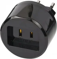 Brennenstuhl Adapter Travel Stecksystem USAufsatz DE 2,5A