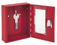 Wedo 102 50102X key cabinet/organizer Steel Red
