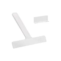 Zone Denmark Duschabzieher Ume Weiss - Wischbreite: 24 cm - Faltbar: Nein - Detailfarbe: Weiss - Detailmaterial: Silikon - Grundmaterial: Kunststoff - Aufhängevorrichtung: Ja