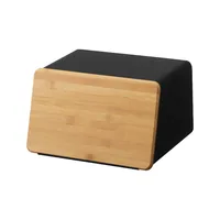 Yamazaki YA05291 bread box Rectangular Black Steel